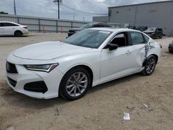 Salvage cars for sale at Jacksonville, FL auction: 2021 Acura TLX