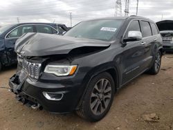 Salvage cars for sale from Copart Elgin, IL: 2018 Jeep Grand Cherokee Overland