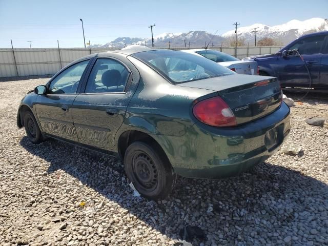 2000 Dodge Neon Base