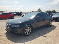 Salvage cars for sale from Copart Houston, TX: 2009 Audi A4 2.0T Quattro