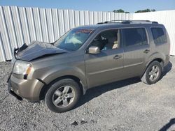 Salvage cars for sale at Gastonia, NC auction: 2010 Honda Pilot EXL