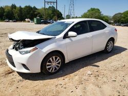 Salvage cars for sale at China Grove, NC auction: 2015 Toyota Corolla L