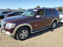 Ford salvage cars for sale: 2007 Ford Explorer Eddie Bauer