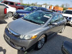 Salvage cars for sale at Bridgeton, MO auction: 2009 Honda Civic EX