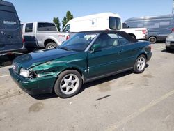 Salvage cars for sale at Hayward, CA auction: 1997 Audi Cabriolet