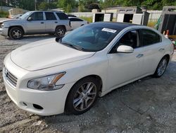 Salvage cars for sale at Fairburn, GA auction: 2010 Nissan Maxima S