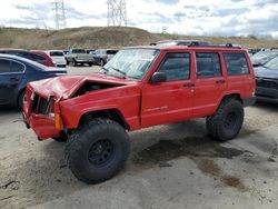 Salvage cars for sale at Littleton, CO auction: 2001 Jeep Cherokee Classic