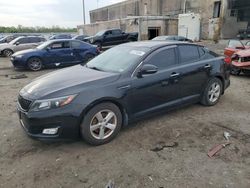 KIA Optima salvage cars for sale: 2015 KIA Optima LX