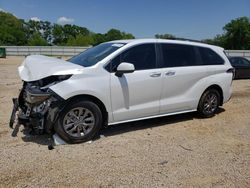 Salvage cars for sale at Theodore, AL auction: 2024 Toyota Sienna XLE