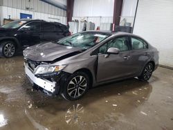 Honda Civic EX salvage cars for sale: 2014 Honda Civic EX