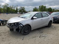 Toyota salvage cars for sale: 2016 Toyota Corolla L