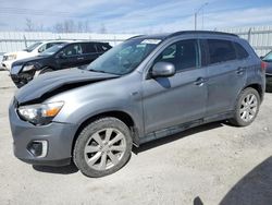 Salvage cars for sale at Nisku, AB auction: 2015 Mitsubishi RVR GT