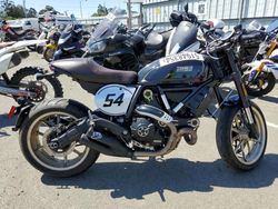 Salvage motorcycles for sale at Martinez, CA auction: 2018 Ducati Scrambler 800