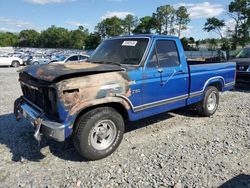 Salvage cars for sale at Byron, GA auction: 1984 Ford F150