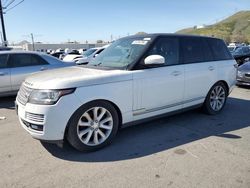 Salvage cars for sale from Copart Colton, CA: 2014 Land Rover Range Rover HSE