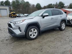 Salvage cars for sale at Mendon, MA auction: 2021 Toyota Rav4 XLE