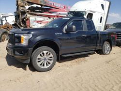 Ford salvage cars for sale: 2018 Ford F150 Super Cab