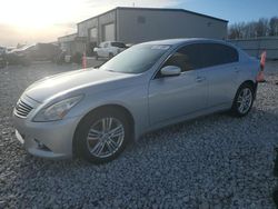 Salvage cars for sale at Wayland, MI auction: 2013 Infiniti G37