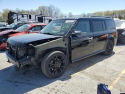 Salvage cars for sale at Rogersville, MO auction: 2016 Ford Flex SEL