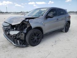 Salvage cars for sale at Arcadia, FL auction: 2018 Mitsubishi Outlander Sport ES