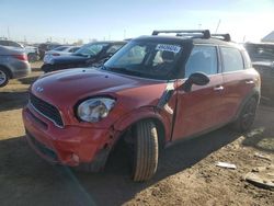 Mini Vehiculos salvage en venta: 2013 Mini Cooper S Countryman