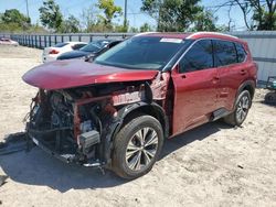 Salvage cars for sale from Copart Riverview, FL: 2021 Nissan Rogue SV