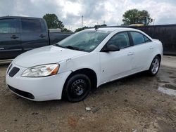 Salvage cars for sale from Copart Shreveport, LA: 2009 Pontiac G6 GT