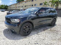 Salvage cars for sale from Copart Opa Locka, FL: 2017 Dodge Durango R/T