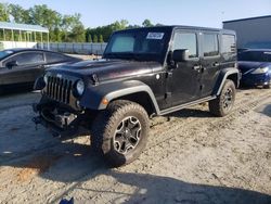 Jeep salvage cars for sale: 2016 Jeep Wrangler Unlimited Rubicon