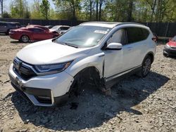 Salvage cars for sale from Copart Waldorf, MD: 2020 Honda CR-V Touring