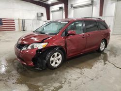 Toyota Sienna le salvage cars for sale: 2014 Toyota Sienna LE