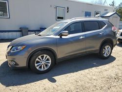 Salvage cars for sale at Lyman, ME auction: 2015 Nissan Rogue S