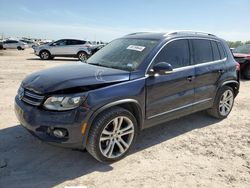 Salvage cars for sale from Copart Houston, TX: 2016 Volkswagen Tiguan S