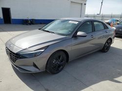 Salvage cars for sale from Copart Farr West, UT: 2022 Hyundai Elantra Blue