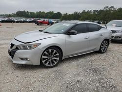 Vehiculos salvage en venta de Copart Houston, TX: 2017 Nissan Maxima 3.5S