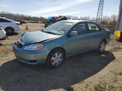 Toyota salvage cars for sale: 2006 Toyota Corolla CE