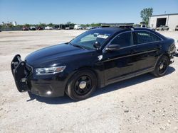 Salvage cars for sale from Copart Kansas City, KS: 2017 Ford Taurus Police Interceptor