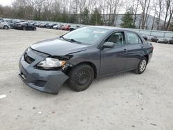 Salvage cars for sale from Copart North Billerica, MA: 2010 Toyota Corolla Base