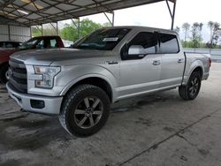 Salvage trucks for sale at Cartersville, GA auction: 2016 Ford F150 Supercrew