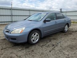 Honda salvage cars for sale: 2007 Honda Accord EX