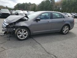 Salvage cars for sale at Exeter, RI auction: 2012 Ford Fusion SE
