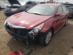 Hyundai salvage cars for sale: 2012 Hyundai Sonata Hybrid