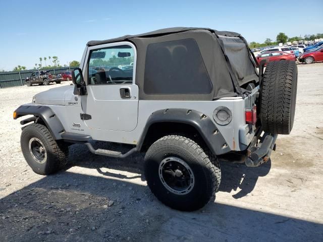 2004 Jeep Wrangler / TJ Sport