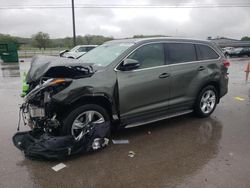 Toyota Highlander Vehiculos salvage en venta: 2019 Toyota Highlander Limited