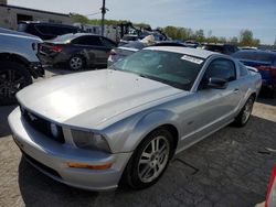 Salvage cars for sale at Cahokia Heights, IL auction: 2005 Ford Mustang GT