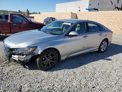 Salvage cars for sale from Copart Mentone, CA: 2019 Honda Accord LX