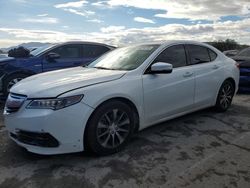 Salvage cars for sale at Las Vegas, NV auction: 2015 Acura TLX