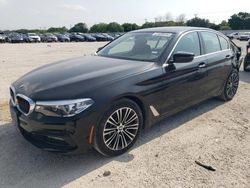 Salvage cars for sale at San Antonio, TX auction: 2017 BMW 530 I