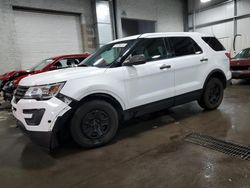 Ford Explorer Police Interceptor Vehiculos salvage en venta: 2017 Ford Explorer Police Interceptor