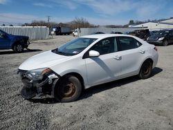 Salvage cars for sale from Copart Albany, NY: 2015 Toyota Corolla L